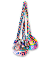 Mochila Wayuú pequeña con diseño
