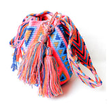 Mochila Wayuú pequeña con diseño